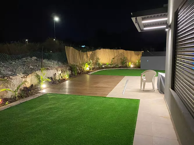 עיצוב גינה של בית פרטי 7